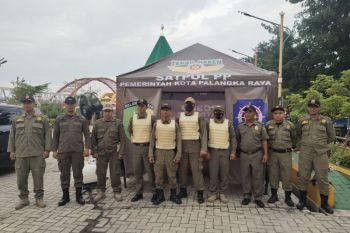 Satpol PP Palangka Raya bangun pos pengawasan di kawasan pendidikan