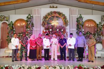 96 pasangan suami-istri di Ogan Ilir akhirnya kantongi buku nikah
