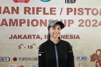 Audrey optimistis akan mampu bersaing dengan petembak luar negeri