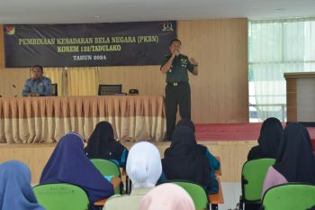 Korem 132/Tadulako mengajak mahasiswa ambil peran dalam bela negara