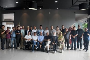 Direksi PT Semen Padang gelar pertemuan sama pimpinan media
