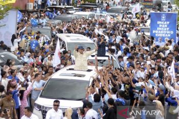 Kampanye Prabowo Subianto di Lampung