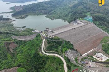Bendungan Cipanas Jabar jadi irigasi dan pemasok air baku kawasan ekonomi Rebana