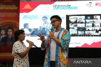 Ketum PSI Kaesang dan pelaku UMKM bentuk kreatif hub
