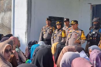 Polres Pasaman Barat amankan proses penyortiran-pelipatan surat suara Pemilu 2024