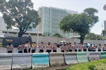 Seribuan lebih personel polisi jaga Hari Aksi Global untuk Gaza