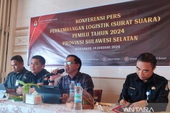 KPU Sulsel : Sebanyak 93.653 ribu surat suara Pemilu 2024 rusak