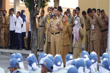 Bupati Gunungkidul ajak siswa SMKN Wonosari gunakan media sosial dengan baik