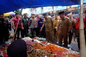PJ Gubernur Sulsel mengecek harga dan ketersediaan bahan pokok di Gowa