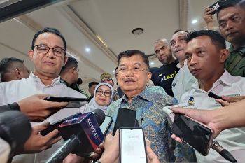 Jelang debat cawapres, JK: "Biar dia belajar, dia kan bekas menteri, masa mau diajarin lagi"