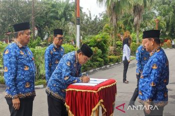ASN Kotim ucapkan ikrar dan tandatangani pakta integritas netralitas