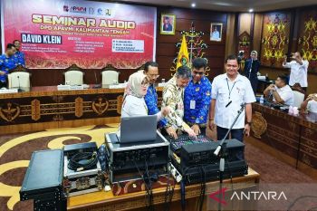 Datangkan David Klein, APAVMI Kalteng pacu peningkatan sdm pengelola audio video