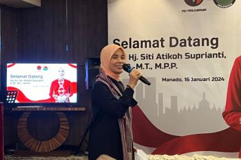 Atikoh bantah Ganjar-Mahfud akan hentikan PKH-bansos