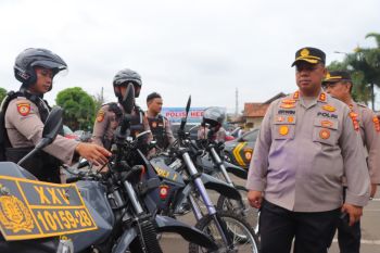 Polresta Bandarlampung siap kawal distribusi logistik pemilu ke PPK dan PPS