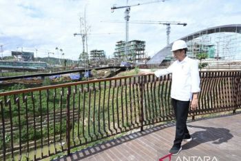 Jokowi breaks ground Nusantara memorial park ahead of Independence Day