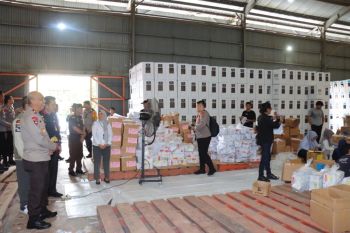 Wakapolda Kalteng tinjau pengamanan logistik pemilu di Kobar