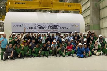 APRIL Group mulai uji operasional pabrik kertas kemasan berkelanjutan bernilai investasi Rp33,4 triliun