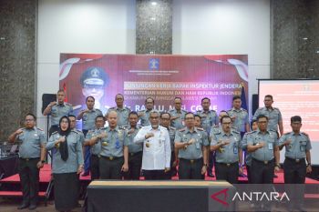 Kanwil Kemenkumham Sulteng komitmen tingkatan pelayanan dan netralitas