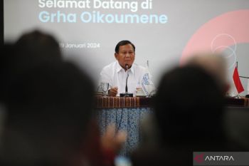 Capres Prabowo optimisme masa depan negara di hadapan pengurus PGI