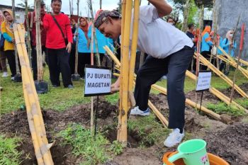 Pemkab Magetan mulai tanami kawasan eko-eduwisata Kebun Bambu Tinap
