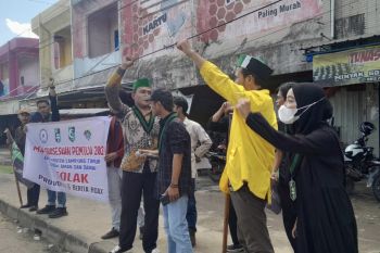 HMI dan BEM serukan pemilu damai di wilayah Lampung Timur