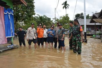 Pemkab Kapuas salurkan 500 paket sembako untuk korban banjir