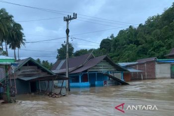 Banjir di Kecamatan Samaturu Kolaka rendam ratusan rumah warga