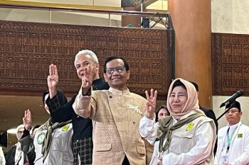 Cawapres Mahfud sebut pak Ganjar dan Pak Jokowi itu presiden rakyat