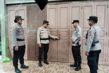 Polres Rohil perketat pengamanan gudang logistik Pemilu 2024