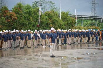 Semen Baturaja gelar apel Bulan K3 Nasional 2024