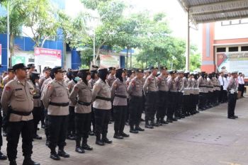 Polres  Kudus-Jateng siapkan 328 personel pengamanan TPS Pemilu 2024