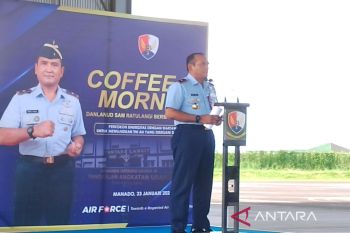 Danlanud Sam Ratulangi apresiasi peran media di Sulut