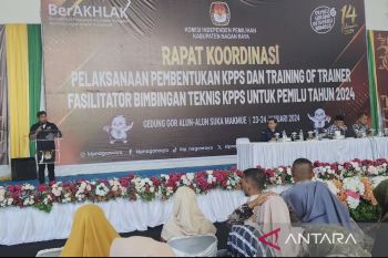KIP Nagan Raya bimbing 716 PPK dan PPS