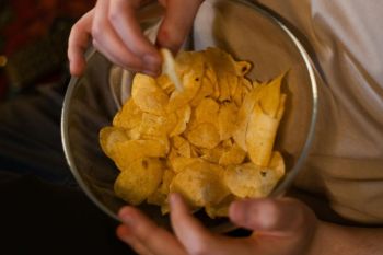 Keripik panggang tak selalu lebih sehat
