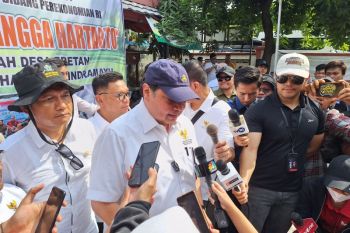 Airlangga tanggapi rencana Mahfud keluar dari Kabinet Jokowi