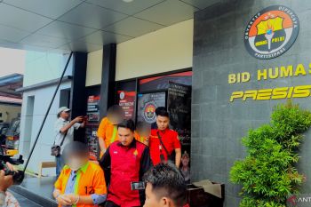 Polisi amankan tiga warga Gorontalo karena bawa 22 gram sabu