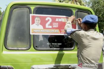 Bawaslu Kupang tertibkan 702 APK selama masa kampanye