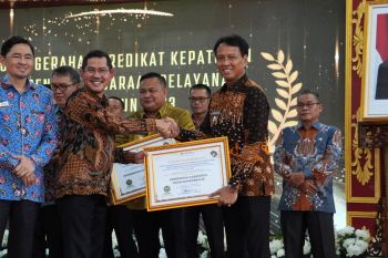 Ombudsman beri predikat zona  hijau pelayanan publik di OKI
