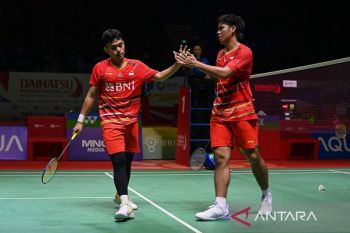 Menang rubber game dari Fajar/Rian, Leo/Daniel segel tiket final Indonesia Masters 2024
