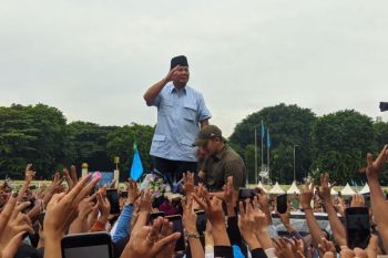 Prabowo Subianto sebut ada oknum ingin rusak surat suara nomor urut 02