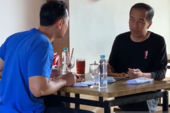 Presiden sarapan bareng AHY di Yogyakarta