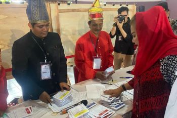 KPU  Semarang gelar simulasi  pemungutan suara