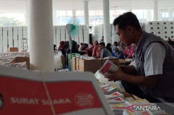 Bawaslu kawal  pengemasan logistik pemilu untuk pastikan tepat jumlah