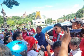 Kaesang Pangarep hadiri kampanye akbar PSI di Makassar dan Toraja Utara