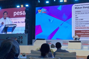 Prabowo: Guru juga butuh makan siang gratis