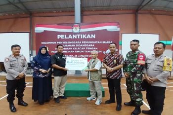 BPJamsostek serahkan santunan Rp42 juta ke ahli waris penyelenggara Pemilu