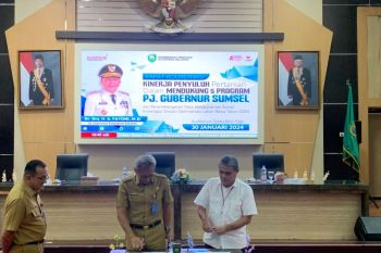 Pemprov Sumsel-Unsri MoU untuk survei optimalkan lahan rawa tahun 2024