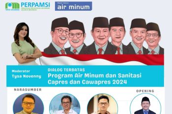 Perpamsi: Pentingnya program air minum dan sanitasi dalam visi misi capres-cawapres