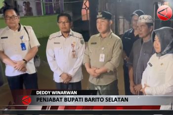 Pj Bupati Barsel tinjau banjir di Kecamatan Karau Kuala