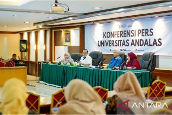 Universitas Andalas terima 7.505 mahasiswa baru lewat tiga jalur